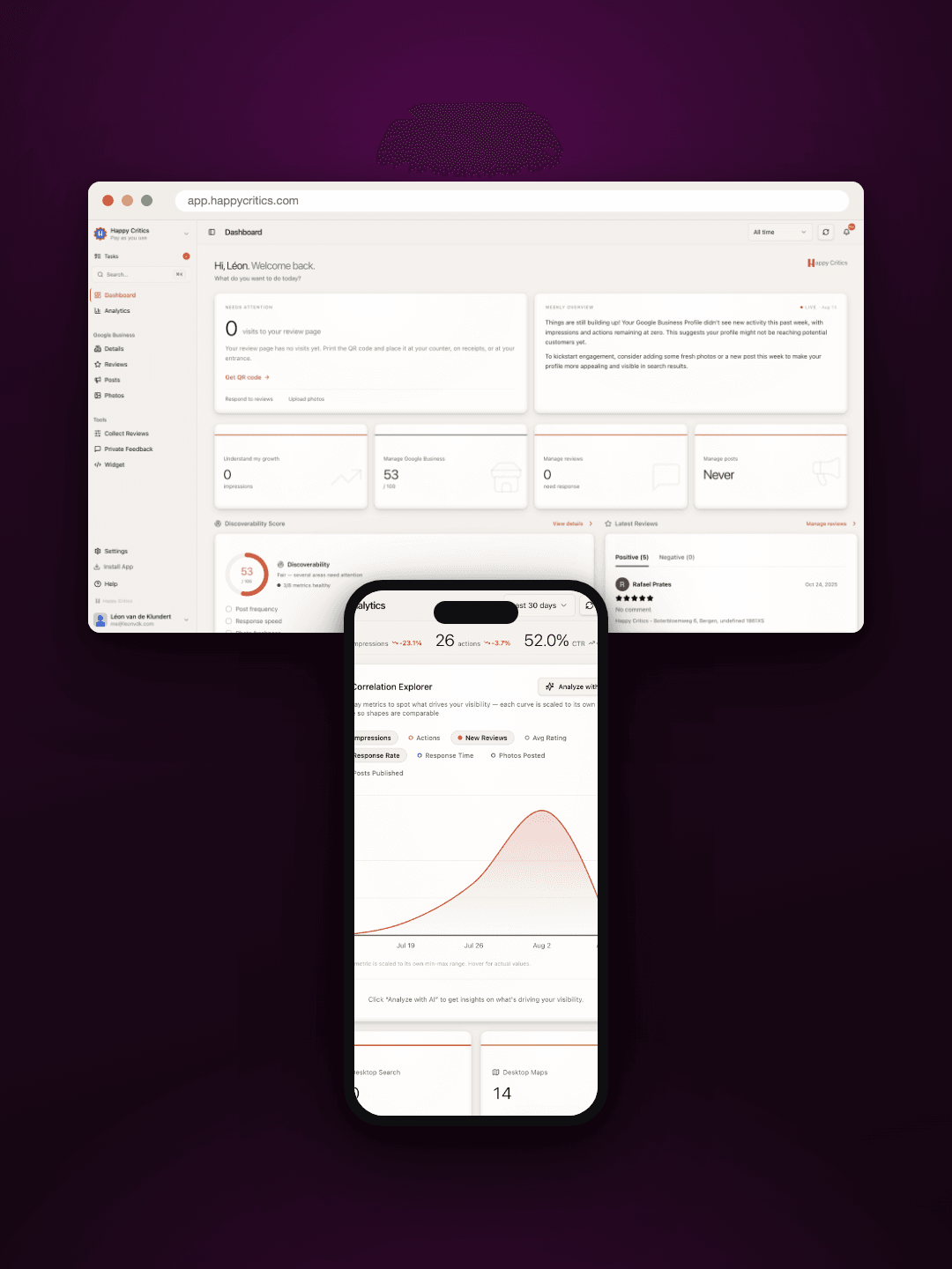 SaaS Dashboard